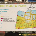 Map of Marais walking tours
